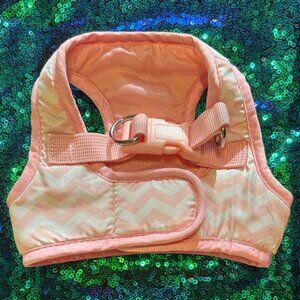 Pink Chevron Dog Harness
